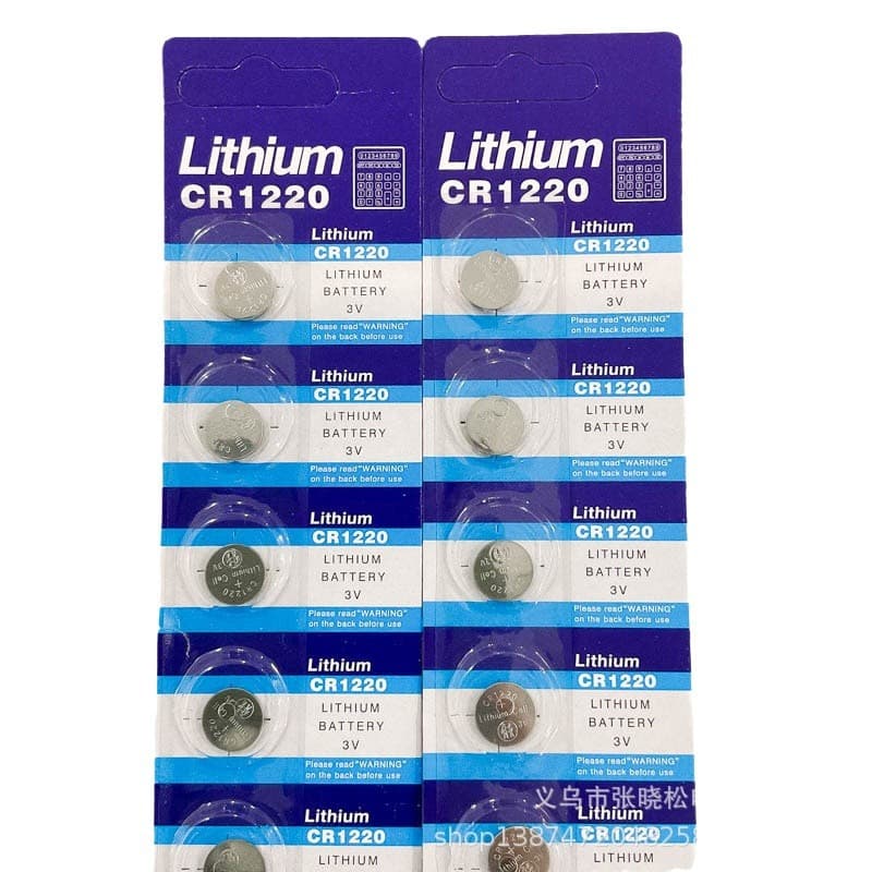 1220 button battery CR1220 battery 3V CR1220 electron 1220 battery button electron wholesale 5