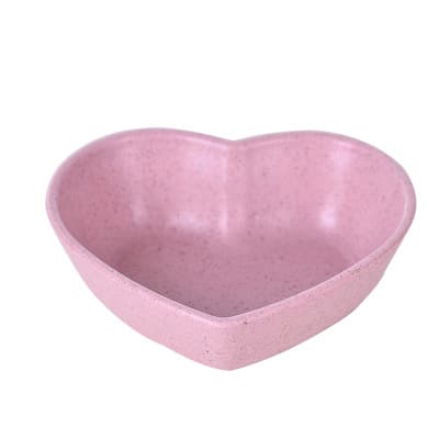 Household kitchen wheat straw seasoning dish Creative plastic leaf -shaped pickles, small dishes of small dishes, tableware dipped in snack dishes 5