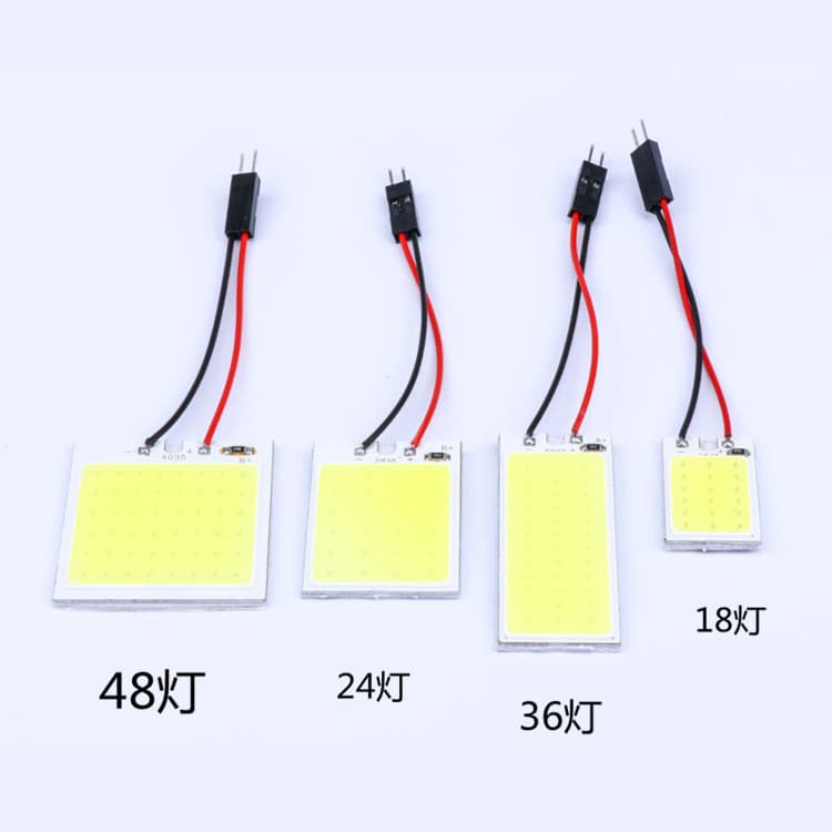 Car LED reading light COB room light.18.24.36.48SMD roof light trunk cabin light T10-SJ 5