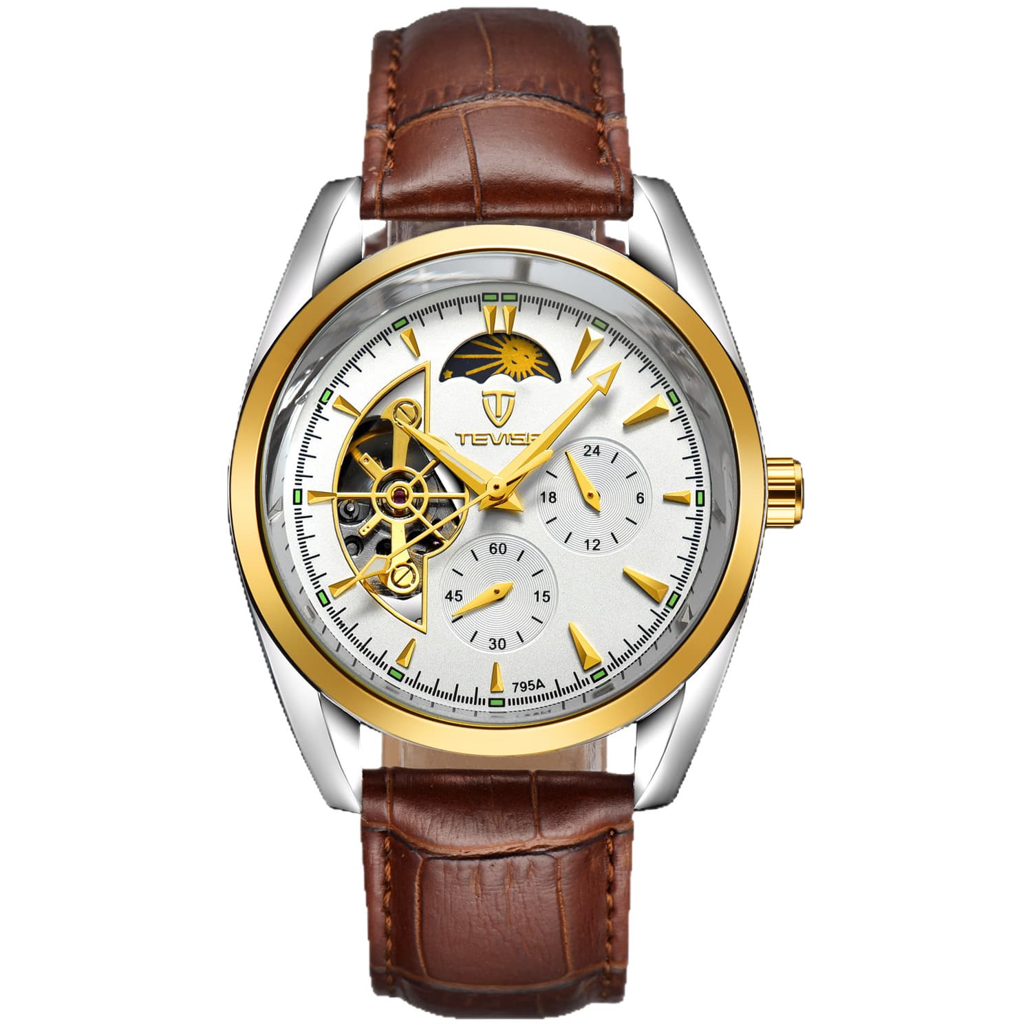 (Wholesale), brand dial, swiss watch, mechanical mechanical watch, small dial, fully automatic 5