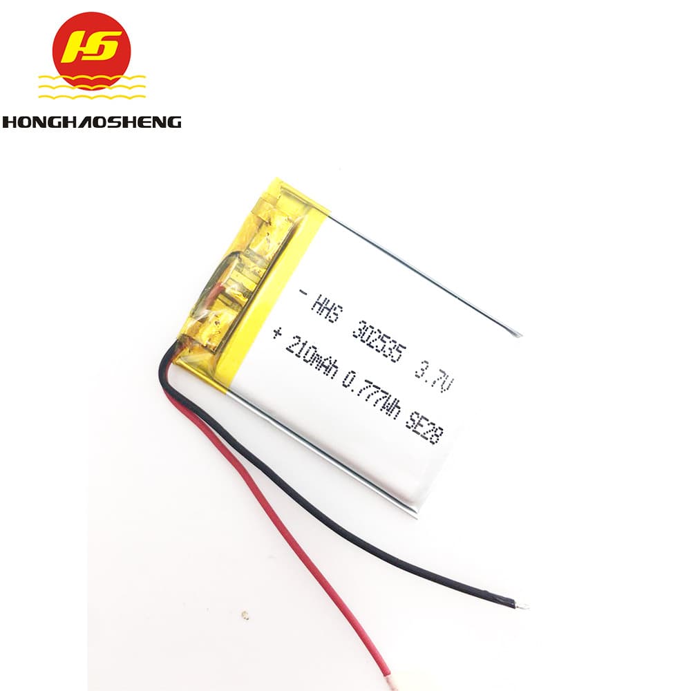 Smart lithium battery, equipment, rechargeable battery, 7v, 210mah, bluetooth 2