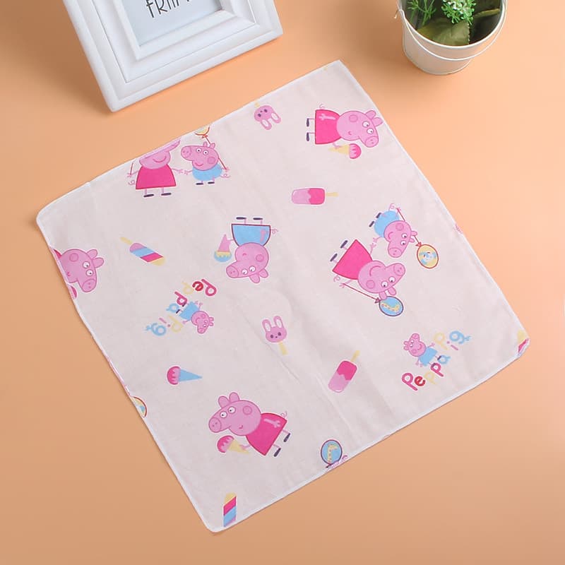 Children's gauze cotton eating bib for mother and baby, scarf, handkerchief, direct factory sales 4