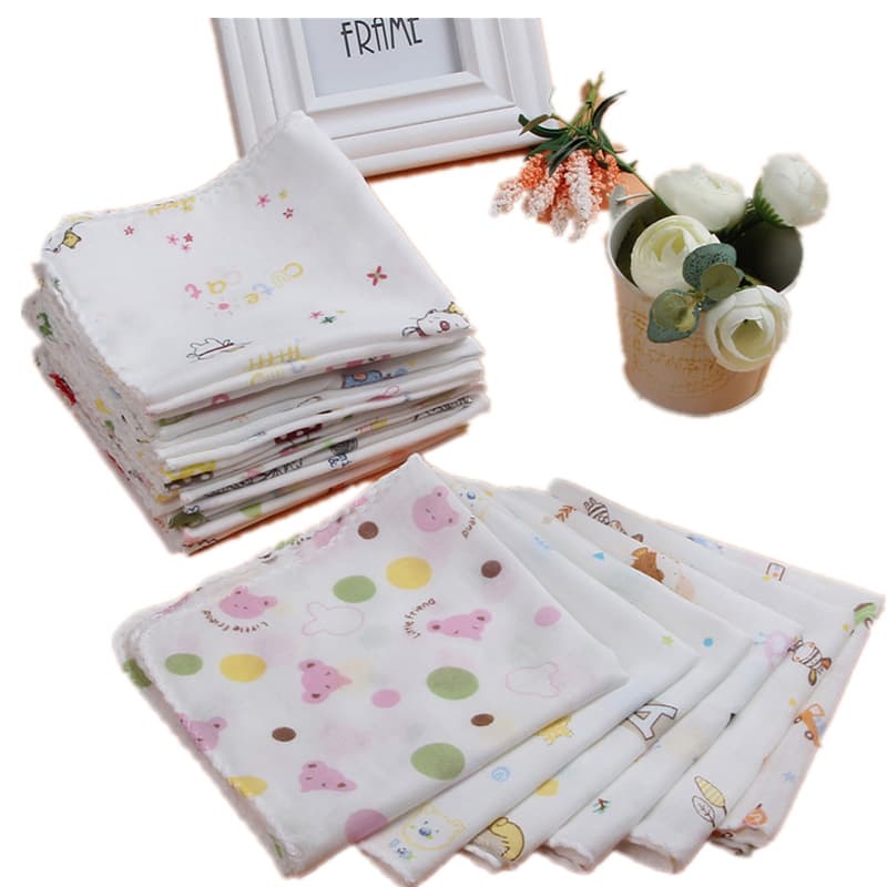 Children's gauze cotton eating bib for mother and baby, scarf, handkerchief, direct factory sales
