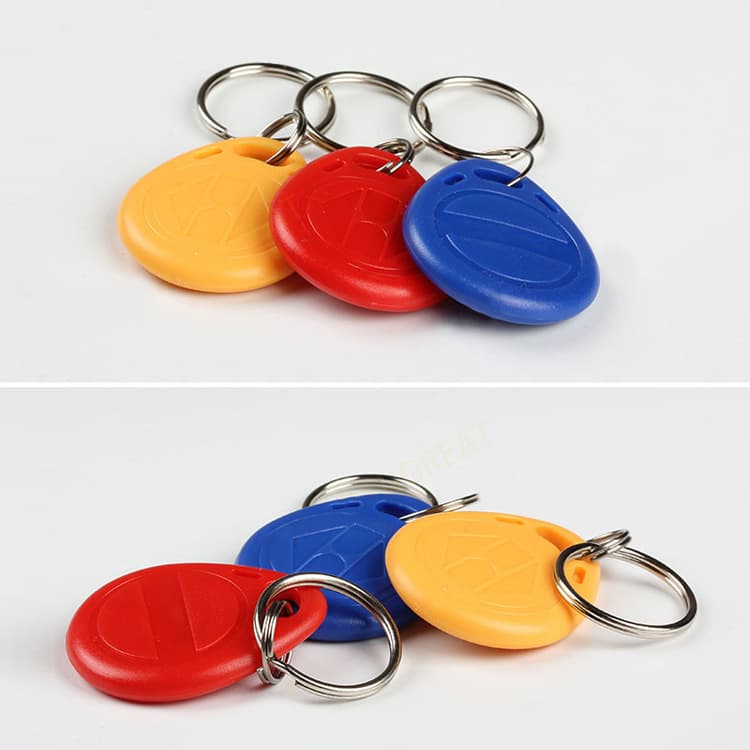 Id copyable card T5577 blank access control card repeatedly erase keychain 125K sensor writeable ID card 2