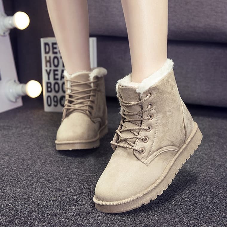 Martens, (Cross-border trading), demi-season low boots for students, keep warm casual footwear, plus size