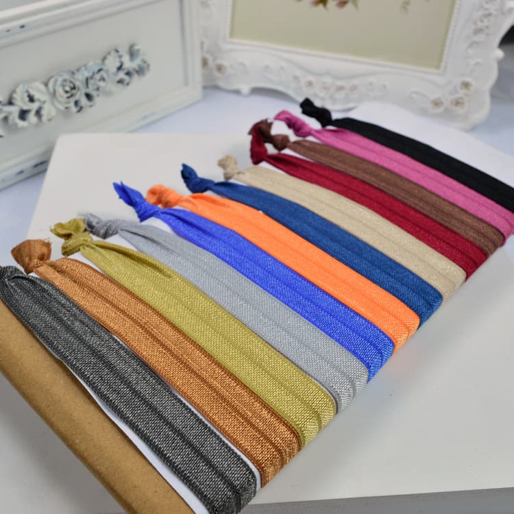 2 yuan store Korean hair accessories heirs to knot the rubber band hair circle hair circles, candy color hair rope hair tie 3