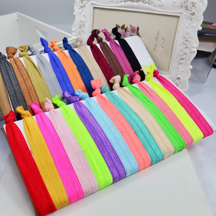 2 yuan store Korean hair accessories heirs to knot the rubber band hair circle hair circles, candy color hair rope hair tie