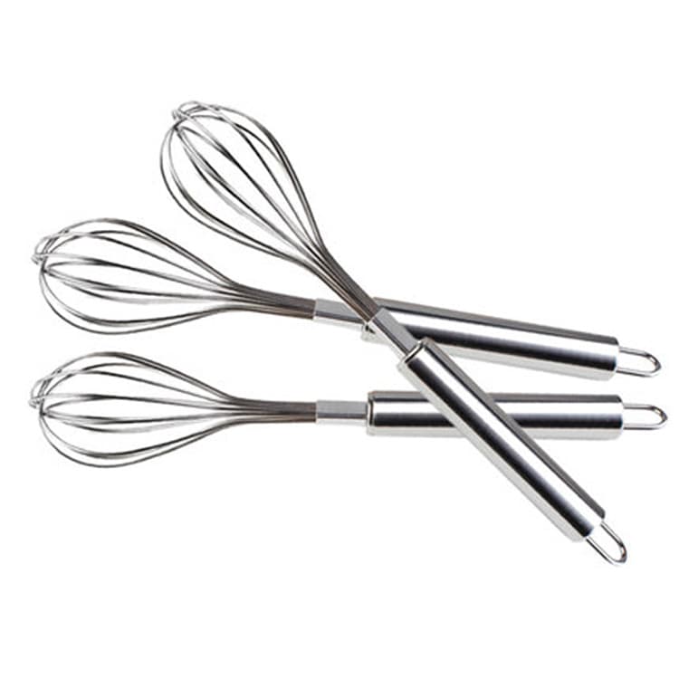 Egg whisk Manual stainless steel egg whisk Milk whisk Egg flour butter whisk Kitchen gadgets 5