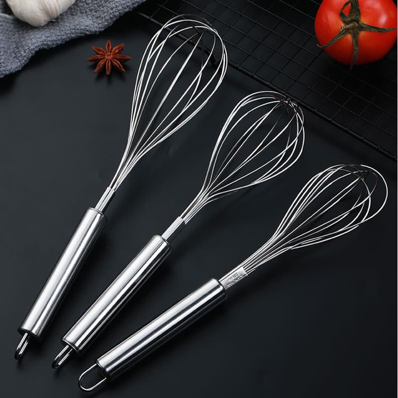 Egg whisk Manual stainless steel egg whisk Milk whisk Egg flour butter whisk Kitchen gadgets