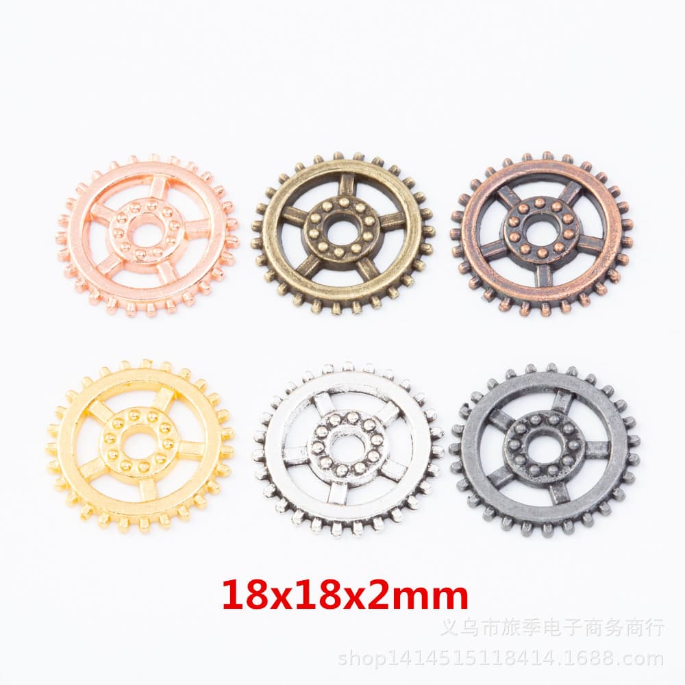 (Wholesale), accessory, retro accessories with gears, DIY, direct factory sales