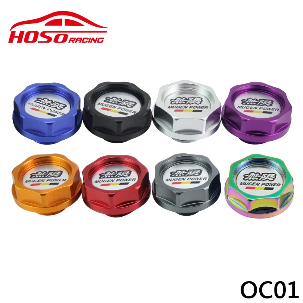 Car modified oil cover Mugen fuel tank cover oil cover Flower oil cover