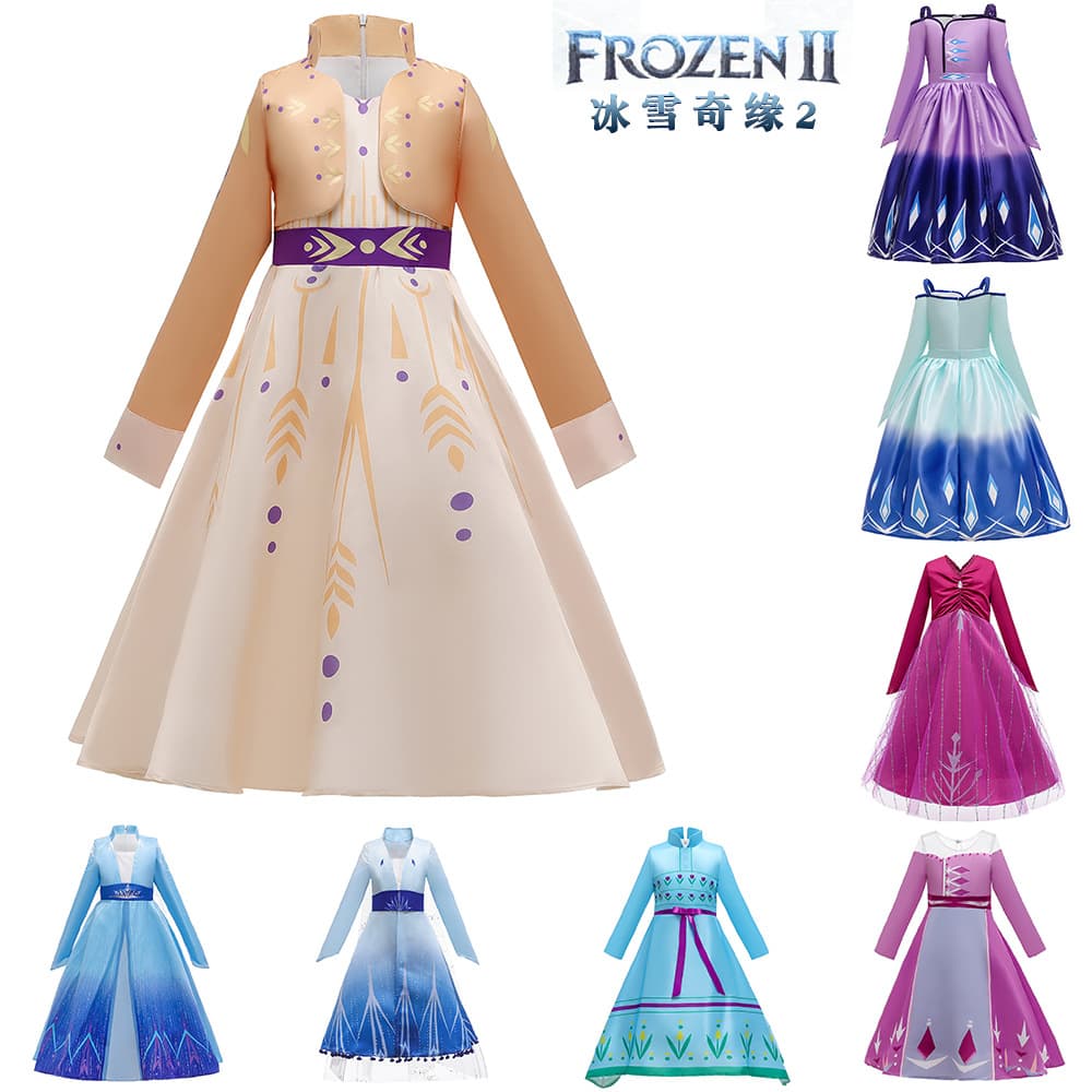 (Cross-border trading), (Wholesale), small princess costume, suit, European style, cosplay, children's clothing 2