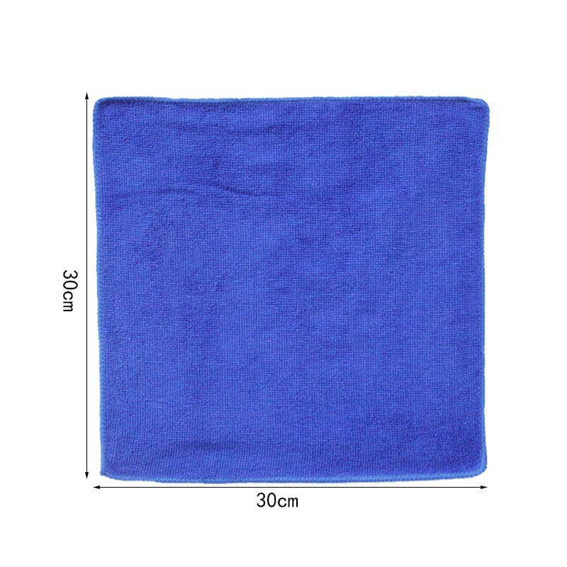 Zhongheng car care fine fiber 30*30 car wash towel car wipe car wash towel multi-purpose cleaning towel 5