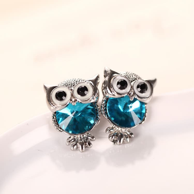 (Wholesale), accessory, earrings, crystal earings, Korean style 2