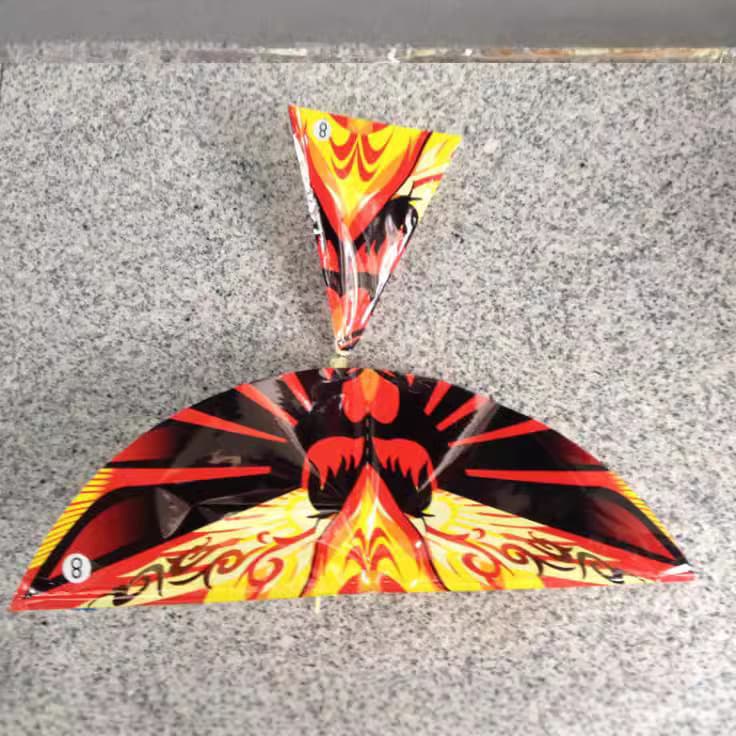 Kuaishou Volcano Luban Bird Wood Bird Bamboo Airplane Kirk New Glider Auspicious Large Rubber Band Powered Bird 3
