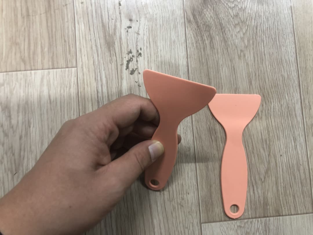 Car wrap tool Yellow small scraper Car beauty shop scraper Car wrap small scraper Car wash tool 4