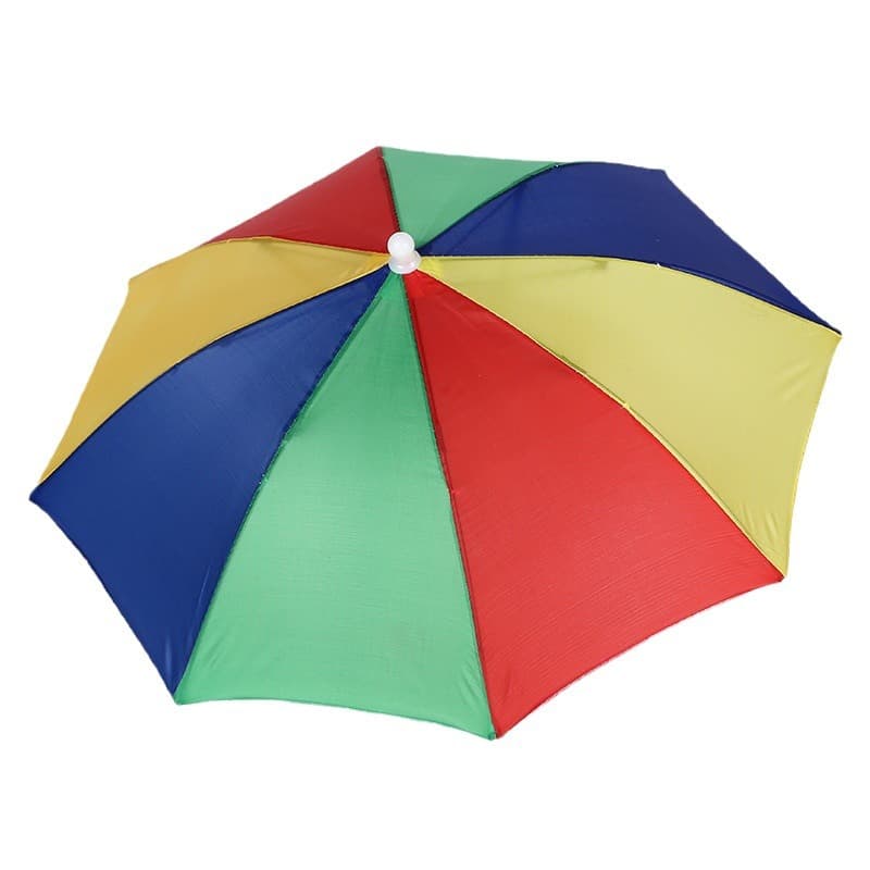 Double-layer travel umbrella, windproof hat 5