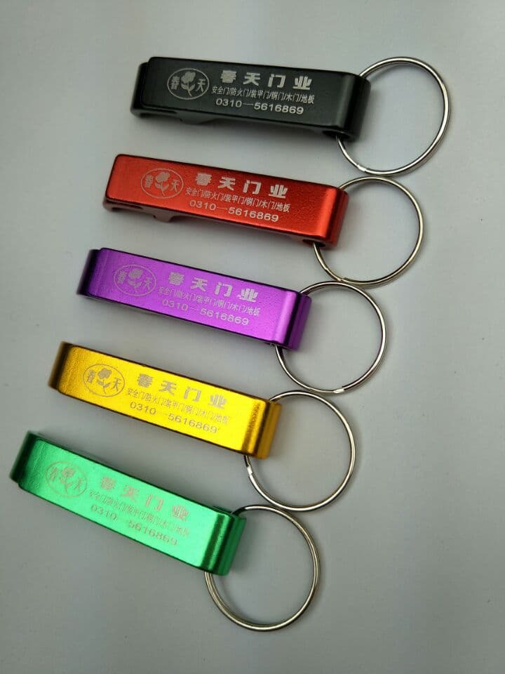 Creative universal handheld bottle opener, keychain, with your logo imprint 4