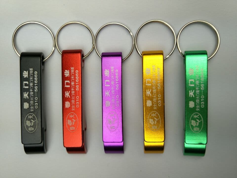 Creative universal handheld bottle opener, keychain, with your logo imprint 5