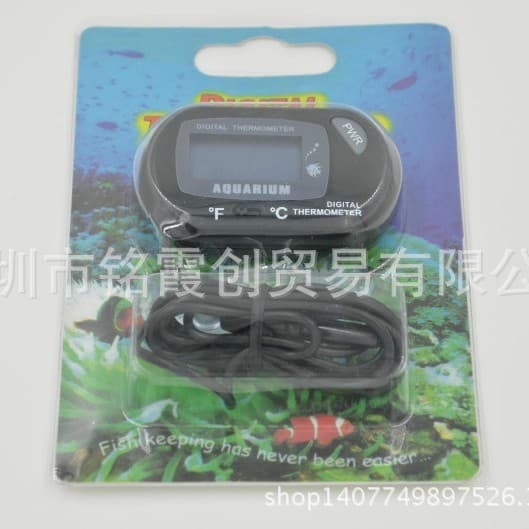 Aquarium fish tank reptile box suction cup suction diving pet box thermometer ST-3 mini temperature instrument with suction cup 2