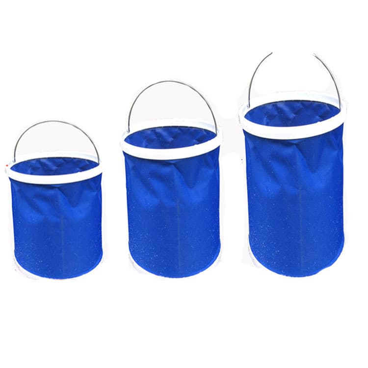 (Wholesale), folding bucket, hygienic tools set for car, oxford cloth 4