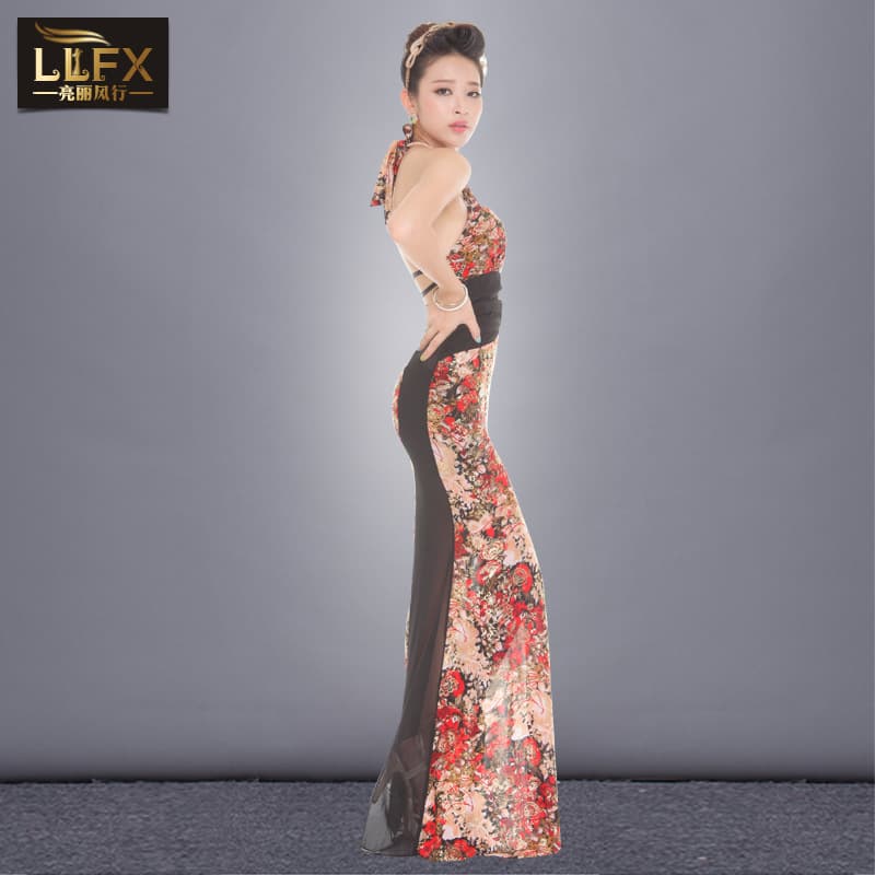 Autumn sexy long dress, skirt, suit, 2018, princess style 5
