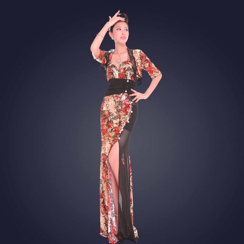Autumn sexy long dress, skirt, suit, 2018, princess style