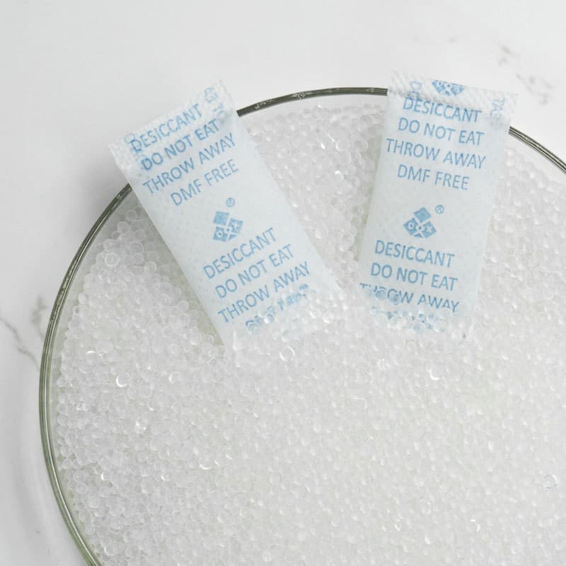 [Dingxing] 1/2/3g transparent granular desiccant food electronic shoes discoloration environmentally friendly silica gel desiccant 4
