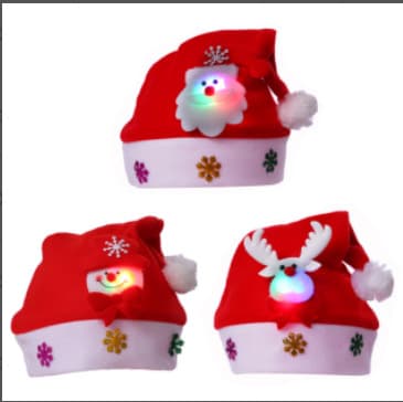 Christmas hat festive hat Santa Claus Christmas gift Christmas gift adults and children hats without woven fabrics 9
