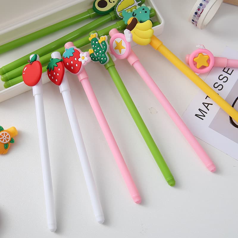 Cartoon fresh rollerball pen for students, Korean style 3