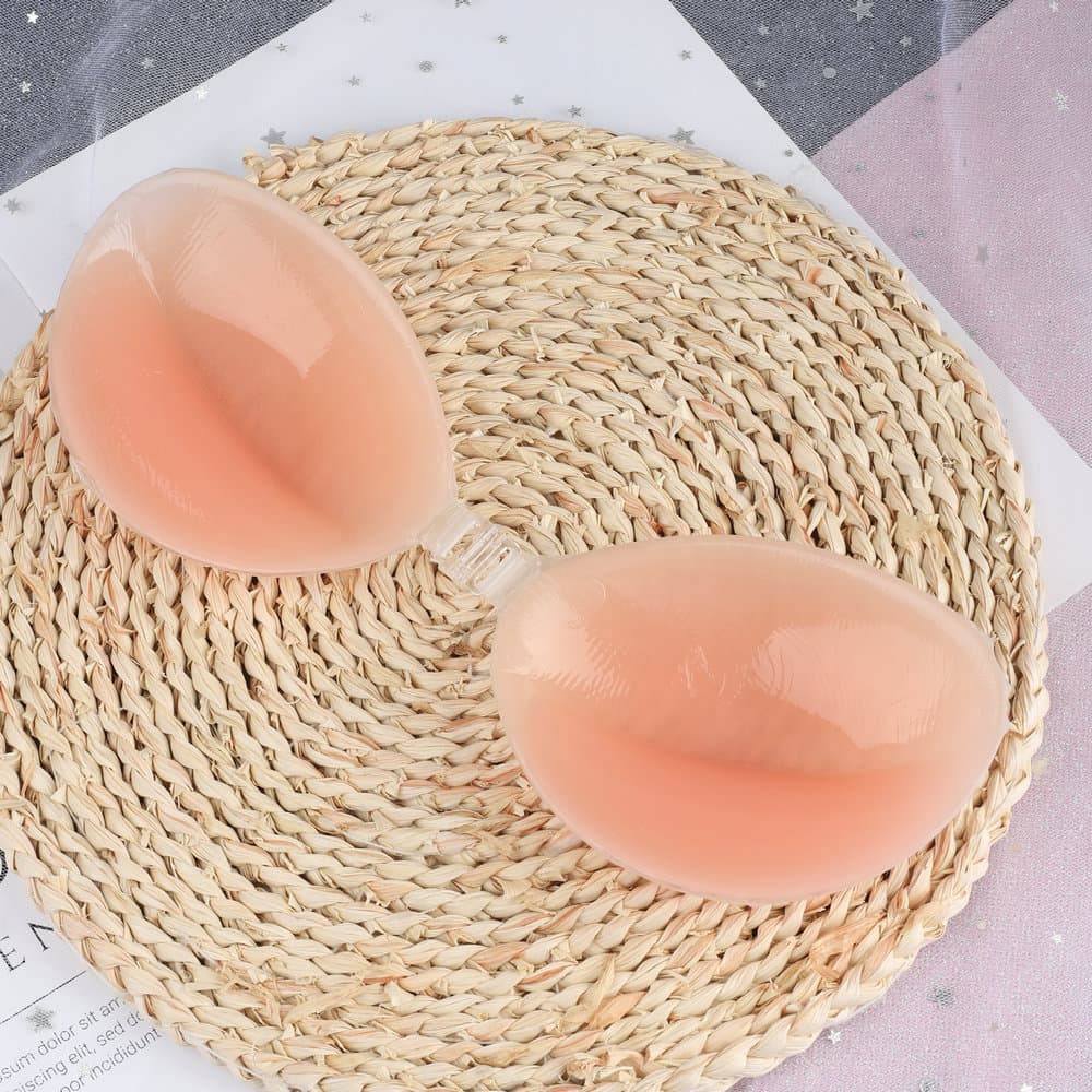 (Wholesale), silicone bra, invisible underwear, three dimensional nipple stickers 3