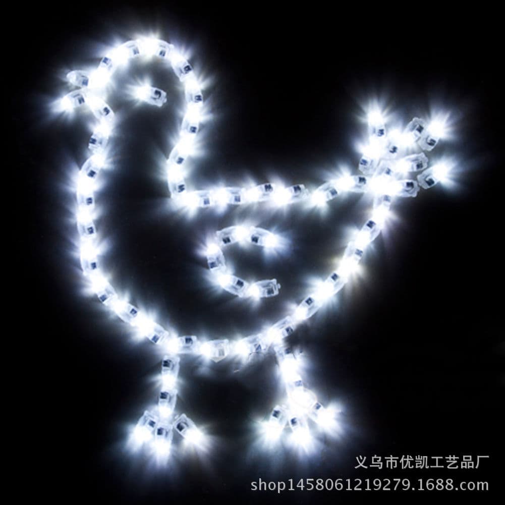 LED flashing balloon, lamp, switch key, bullet, bulb, flashlight with accessories 4