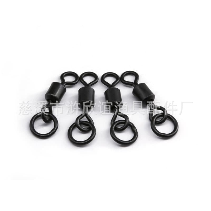 Fishing supplies Fishing gear Carp fishing small accessories Line set components American rotary ring + welding single-ring connector 5