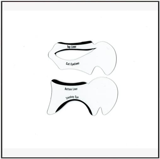 The new Middle East popular beauty makeup card painting cat eye eyeliner Eyeliner Stencil 5