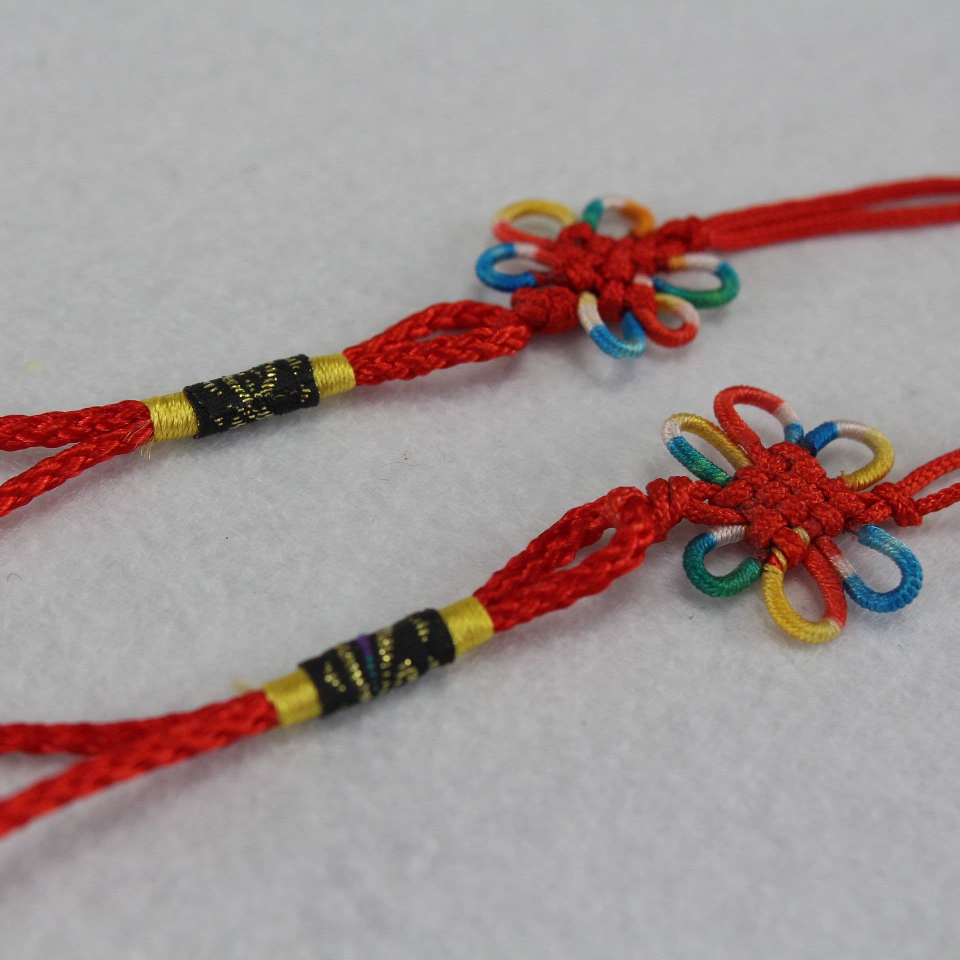 [Factory wholesale] China wholesale small flower knot line knotted handmade rope weaving 3