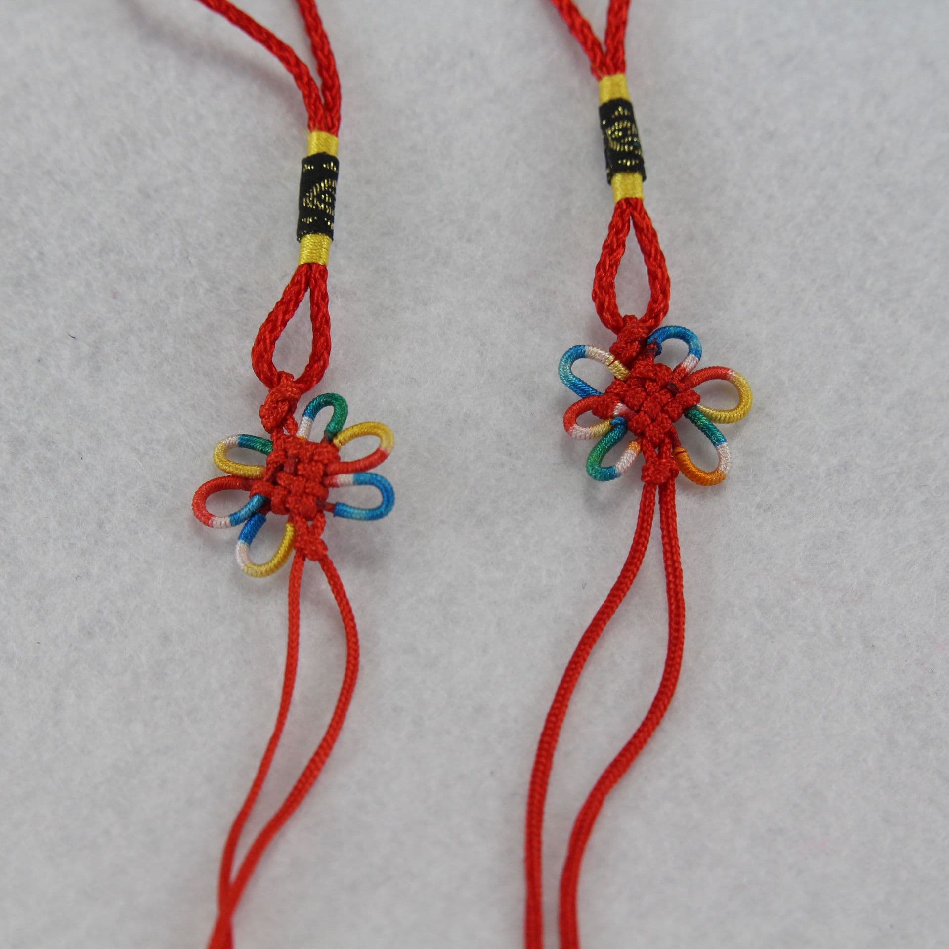 [Factory wholesale] China wholesale small flower knot line knotted handmade rope weaving 5
