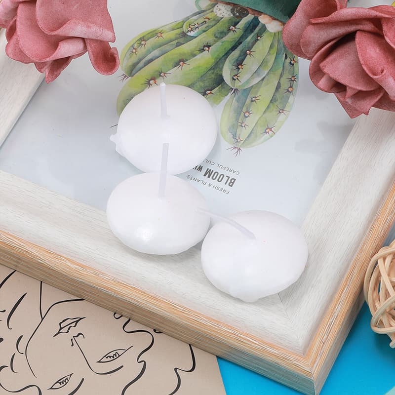 Tea wax smoke -free floating water candle spherical water candle Valentine's Day wedding birthday confession floating candle 2