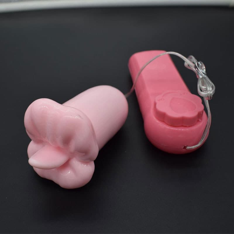 Massager with accessories from soft rubber, toy for adults, vibration, for beloved 2