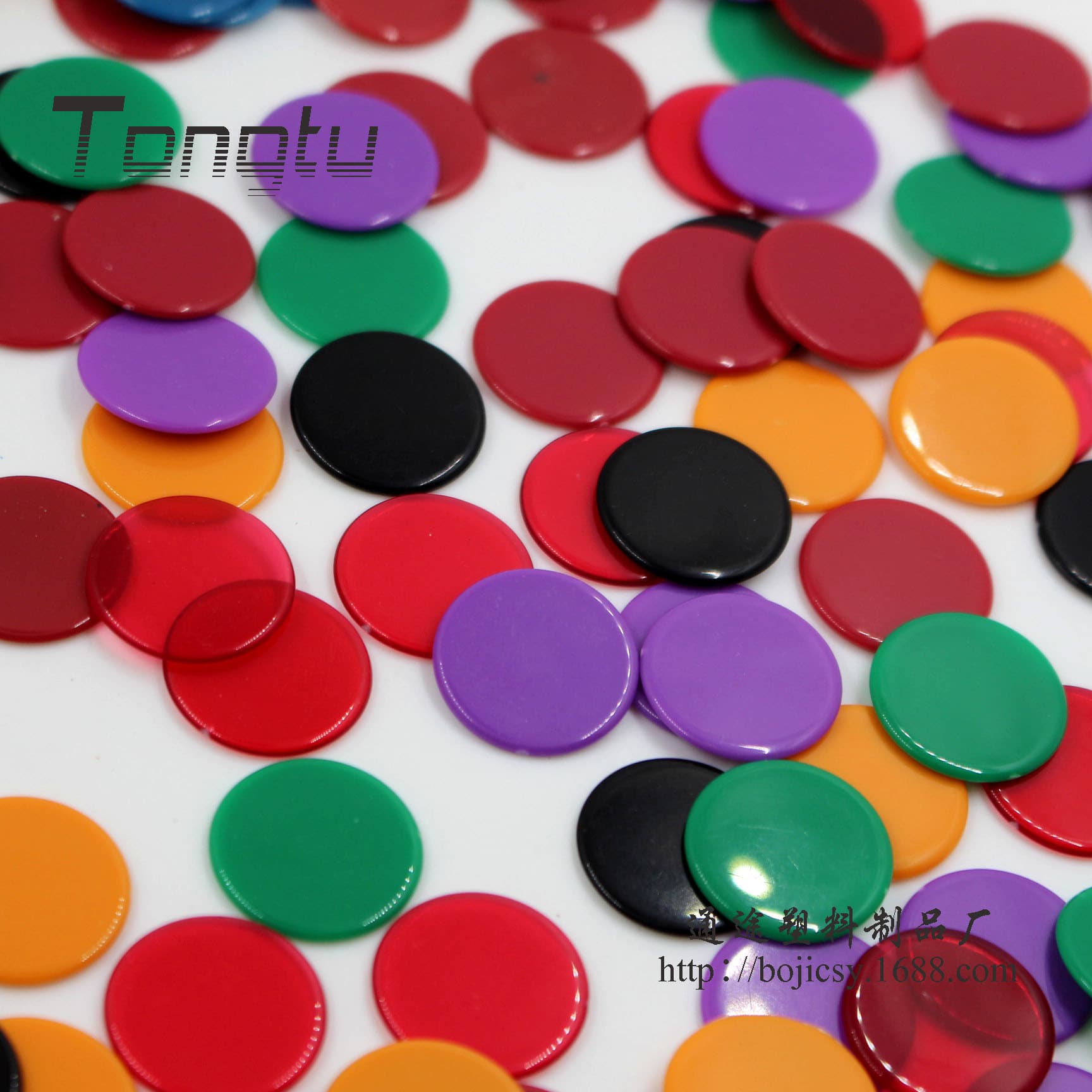 Plastic game currency, 19mm, 1.9cm 4