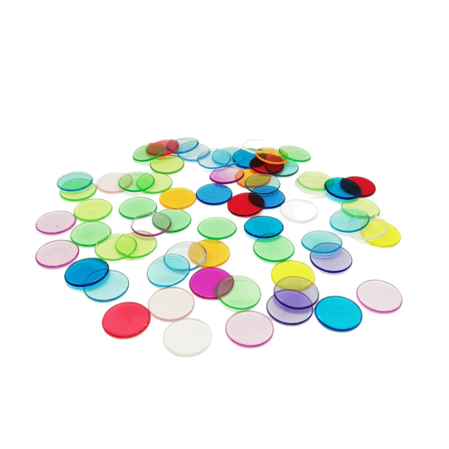 Plastic game currency, 19mm, 1.9cm 5