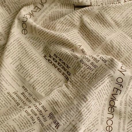 (Wholesale), sofa, cloth, English letters, cotton and linen, (Physicals) 2