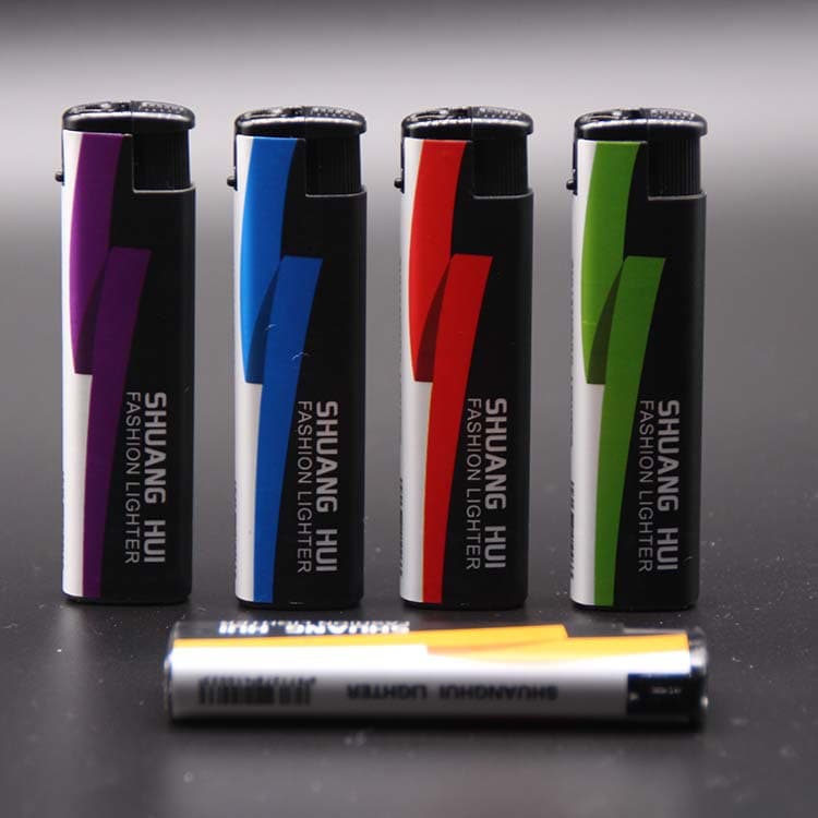 Electronic windproof plastic disposable lighter 2