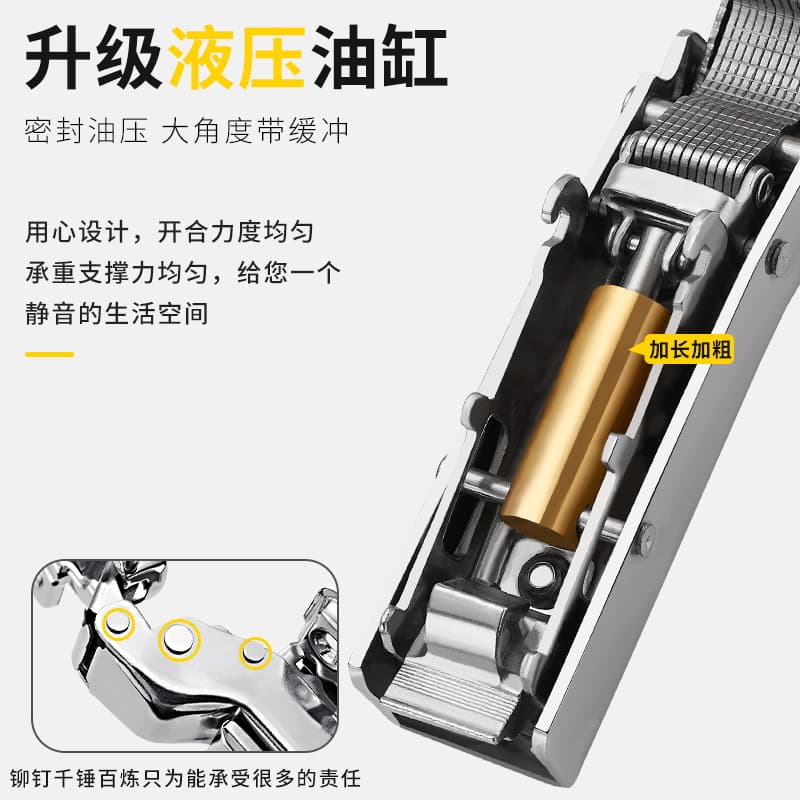 (Wholesale), hinge stainless steel, hydraulic golden furniture with accessories, increased thickness 3