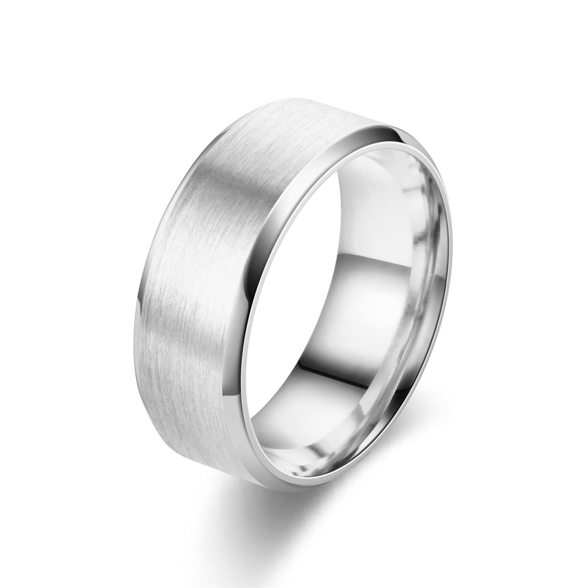 (Cross-border trading), fashionable classic matte ring, 2022, European style 2