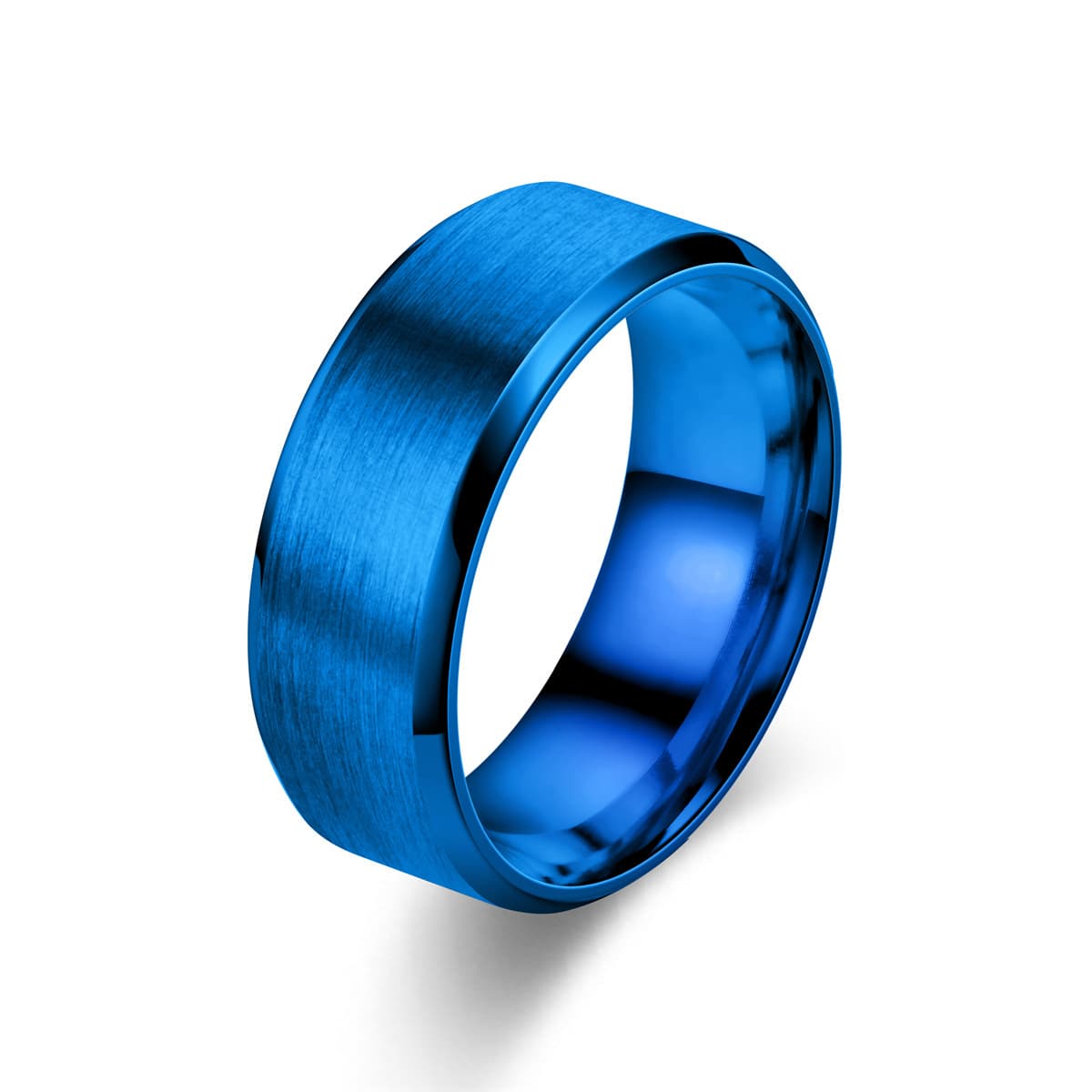 (Cross-border trading), fashionable classic matte ring, 2022, European style 4