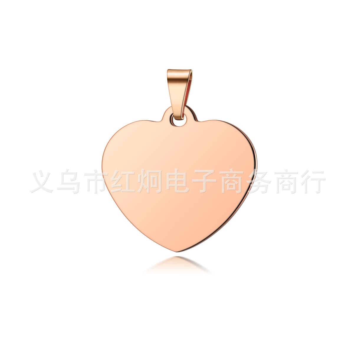 (Cross-border trading), necklace stainless steel heart shaped, carved pendant, factory direct supply 2