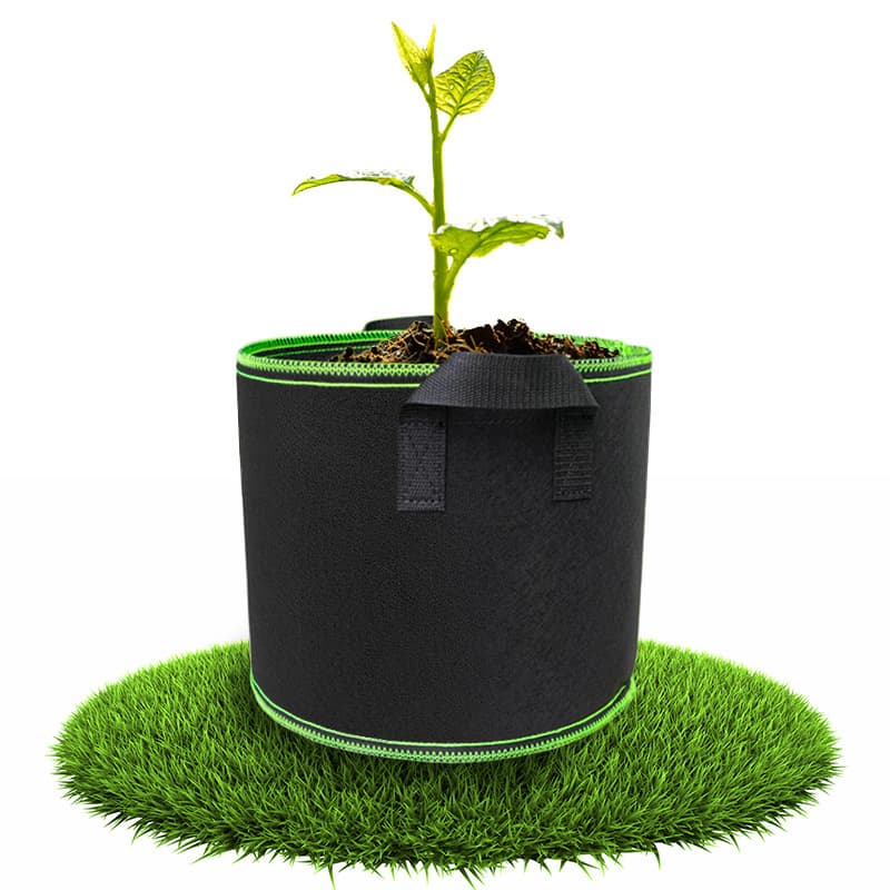 Cross -mirror plant bag Grow Bag Planting Black non -woven measuring bagbagsbuilding bag growing bags for seedling pots 4