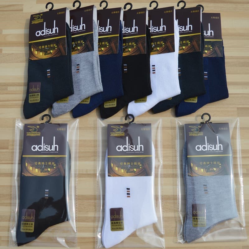 Summer thin knee socks, solid color breathable pack, mid-length, absorbs sweat and smell 3