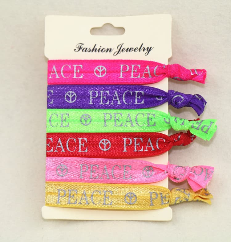 Hair Tie Elastic - Knotted Style Candy Colors 3