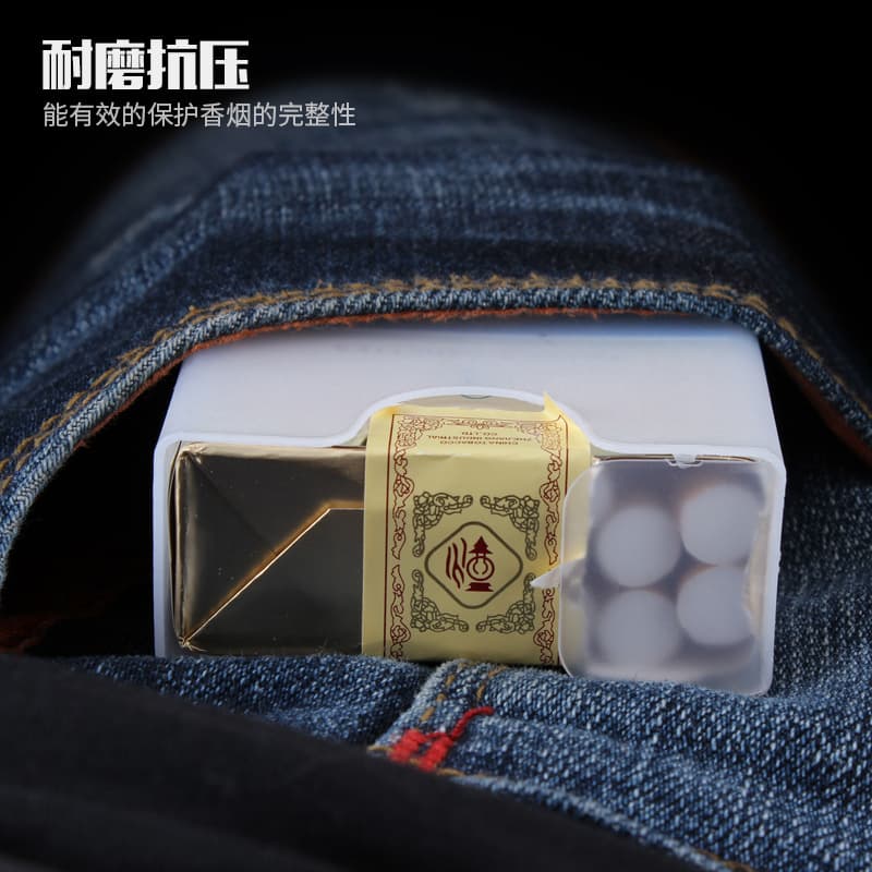 Plastic cigarette case, 20 pieces, Birthday gift, with your logo imprint 4